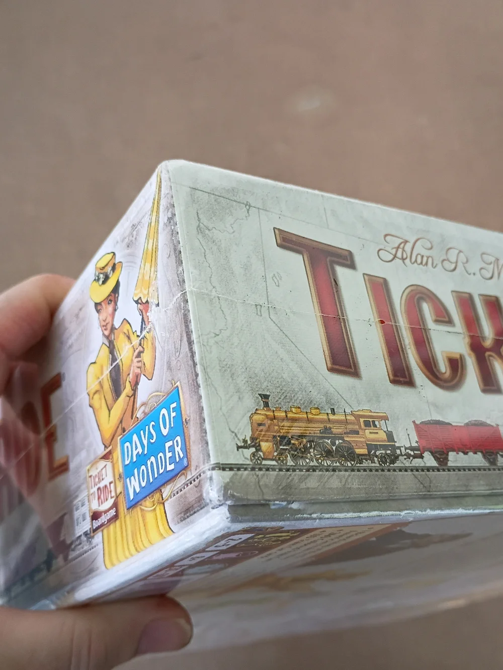 Ticket To Ride Days Of Wonder Board Game New Factory Sealed